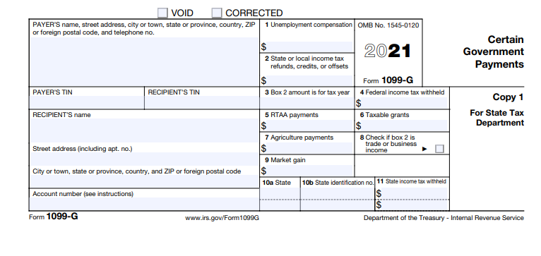 1099-G for 2021
