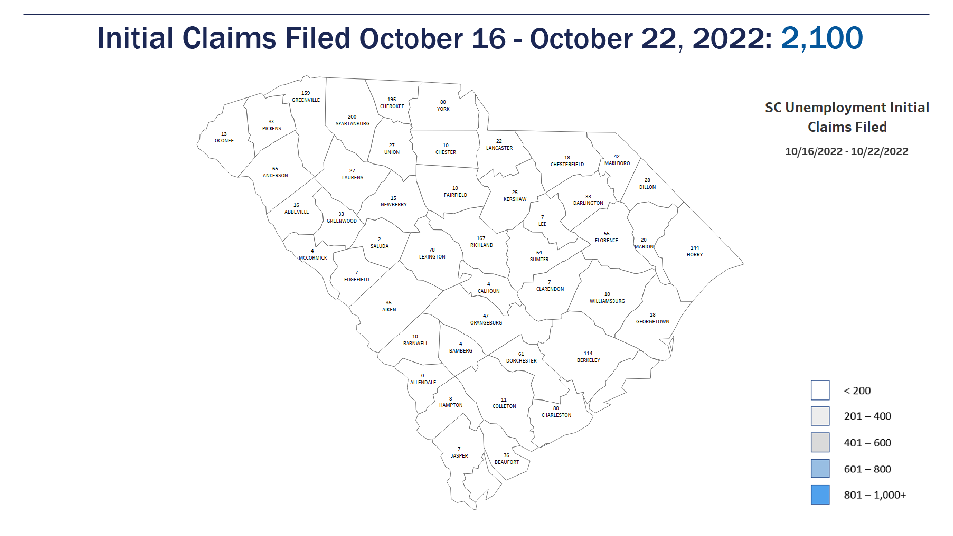 Initial Claims For Claim Week Ending 